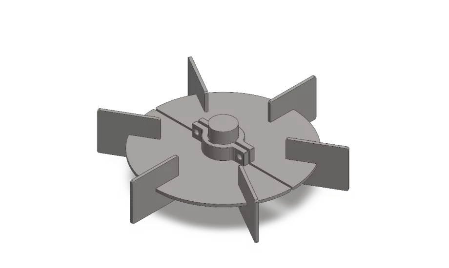 Rushton Disk Türbini